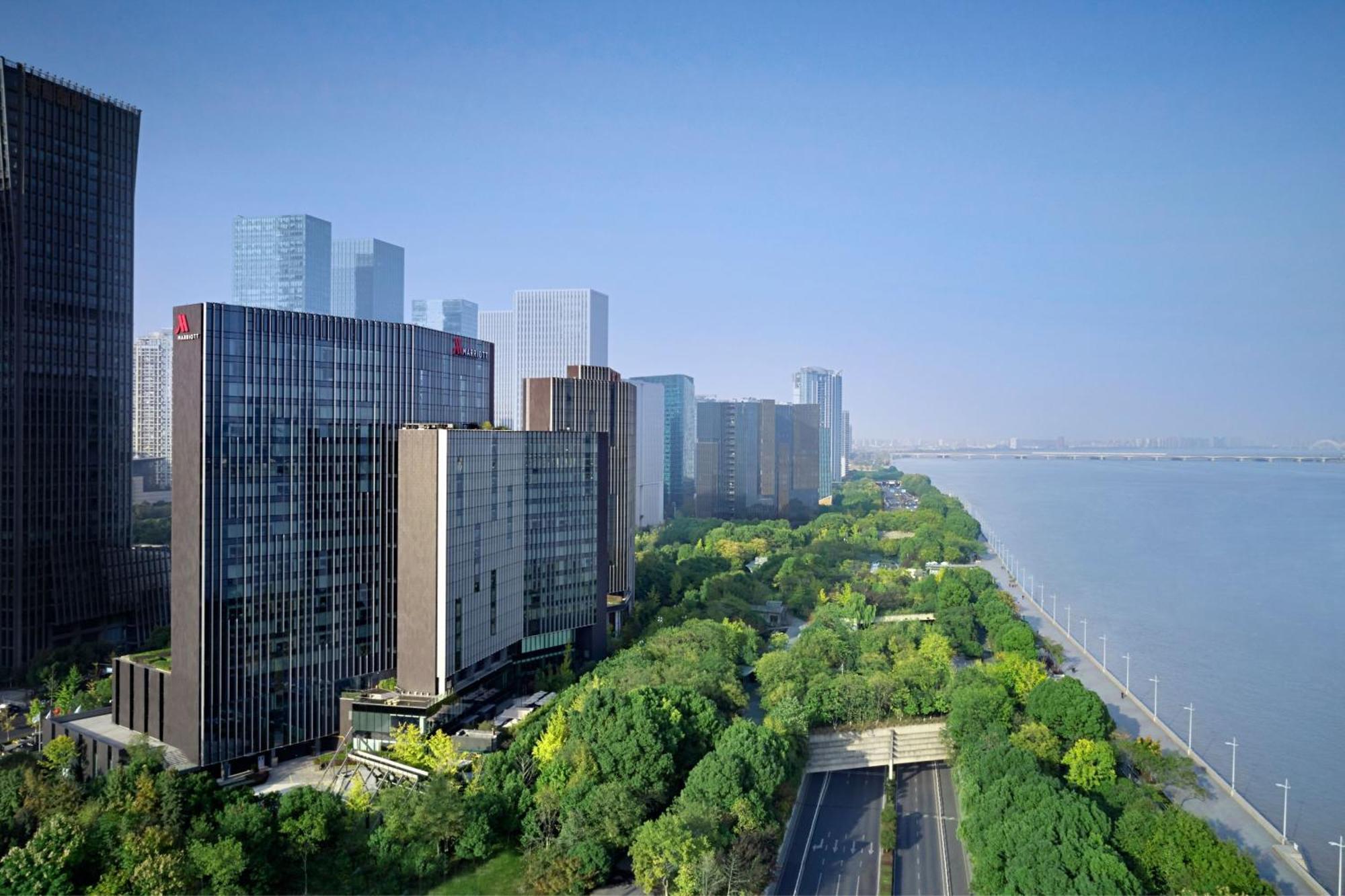 Hangzhou Marriott Hotel Qianjiang Kültér fotó