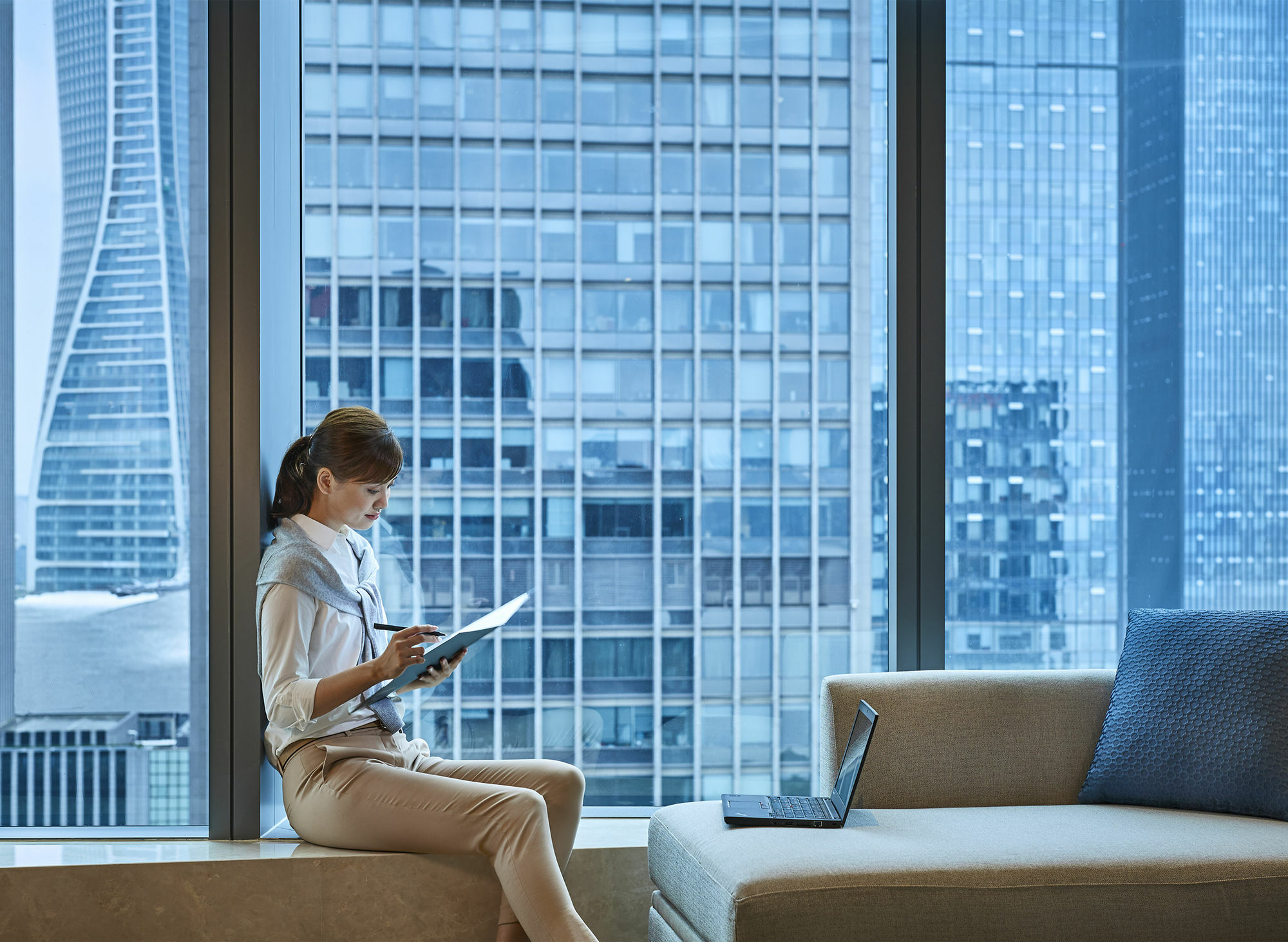 Hangzhou Marriott Hotel Qianjiang Kültér fotó