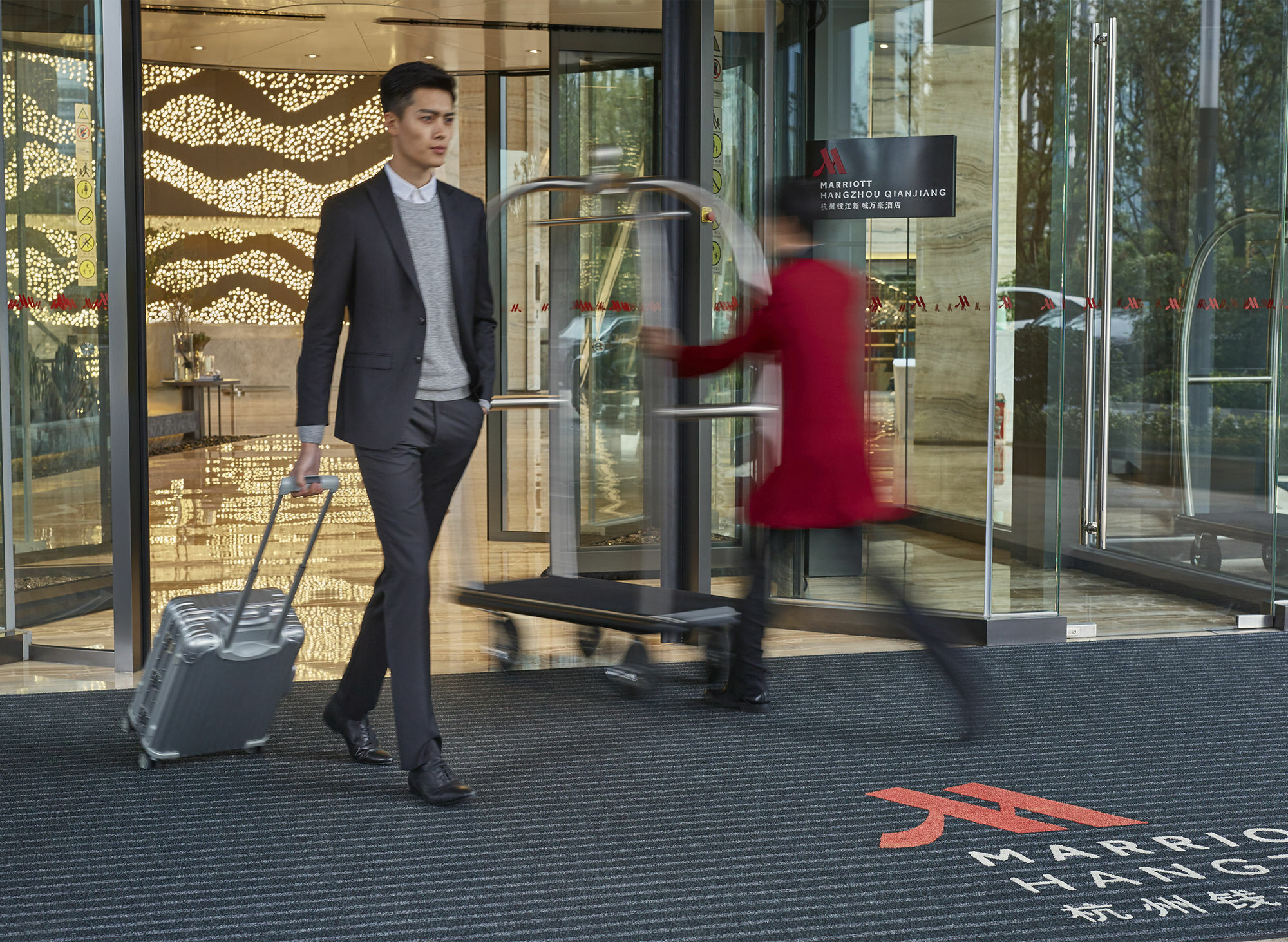Hangzhou Marriott Hotel Qianjiang Kültér fotó